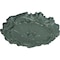 Ekena Millwork Plymouth Ceiling Medallion (Fits Canopies up to 1 5/8"), 16 3/4"OD x 1 3/8"P, Cloud Burst CM16PLCBF - alternate 2